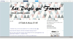 Desktop Screenshot of lesdoikifument.canalblog.com