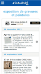 Mobile Screenshot of isauregravure.canalblog.com