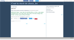 Desktop Screenshot of chocobn.canalblog.com