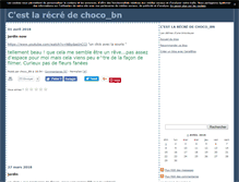 Tablet Screenshot of chocobn.canalblog.com