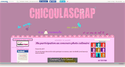Desktop Screenshot of chicoulascrap.canalblog.com