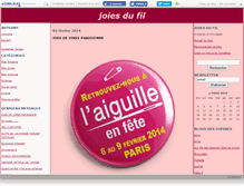 Tablet Screenshot of joiesdufil.canalblog.com