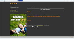 Desktop Screenshot of esors.canalblog.com