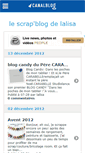 Mobile Screenshot of lalisa.canalblog.com