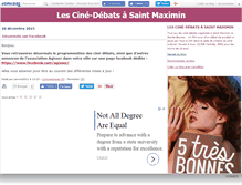 Tablet Screenshot of cinedebat.canalblog.com