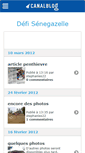 Mobile Screenshot of defisenegazelle.canalblog.com