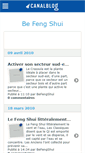 Mobile Screenshot of befengshui.canalblog.com