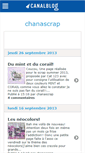 Mobile Screenshot of chanascrap.canalblog.com
