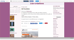 Desktop Screenshot of leacreations.canalblog.com