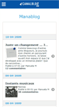 Mobile Screenshot of manablog.canalblog.com