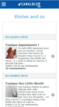 Mobile Screenshot of etoilesandco.canalblog.com