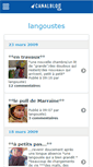 Mobile Screenshot of langoustes.canalblog.com