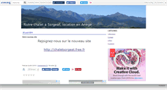 Desktop Screenshot of lechalet.canalblog.com