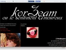 Tablet Screenshot of korzeam.canalblog.com