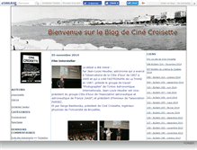Tablet Screenshot of cinecroisette.canalblog.com