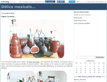 Tablet Screenshot of delicemexicain.canalblog.com