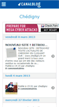 Mobile Screenshot of chedigny.canalblog.com