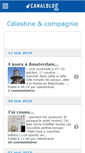 Mobile Screenshot of celestineetcie.canalblog.com