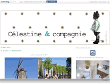 Tablet Screenshot of celestineetcie.canalblog.com