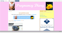 Desktop Screenshot of pregnancydiary.canalblog.com