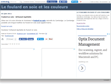 Tablet Screenshot of foulardensoie.canalblog.com