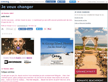 Tablet Screenshot of changer.canalblog.com