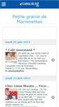 Mobile Screenshot of mapetitegraine.canalblog.com
