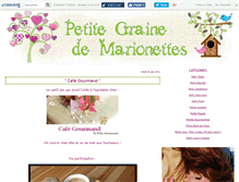 Tablet Screenshot of mapetitegraine.canalblog.com