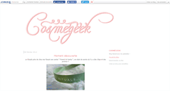 Desktop Screenshot of cosmegeek.canalblog.com