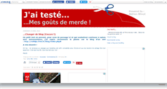 Desktop Screenshot of jaiteste.canalblog.com