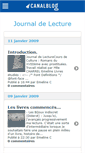 Mobile Screenshot of journaldeculture.canalblog.com