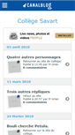 Mobile Screenshot of collegesavart.canalblog.com