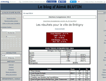 Tablet Screenshot of aimeblutin.canalblog.com