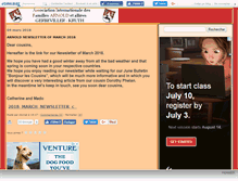 Tablet Screenshot of homepagearnold.canalblog.com