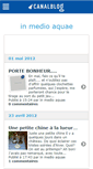 Mobile Screenshot of inmedioaquae.canalblog.com