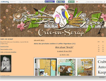 Tablet Screenshot of creeenscrap.canalblog.com
