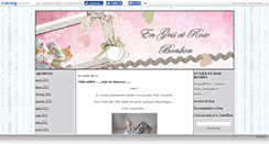Desktop Screenshot of grisetrosebonbon.canalblog.com