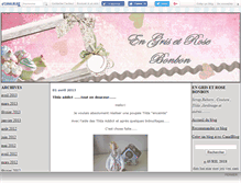 Tablet Screenshot of grisetrosebonbon.canalblog.com