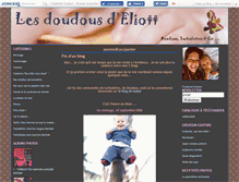 Tablet Screenshot of doudoudeliott.canalblog.com
