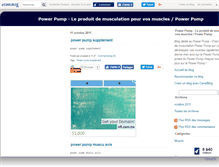 Tablet Screenshot of powerpump.canalblog.com