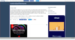 Desktop Screenshot of entrebaillement.canalblog.com