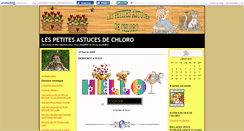 Desktop Screenshot of chloro.canalblog.com