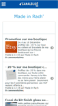 Mobile Screenshot of madeinrach.canalblog.com