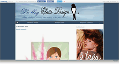 Desktop Screenshot of elaiadesign.canalblog.com