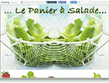 Tablet Screenshot of lepanierasalade.canalblog.com