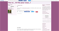 Desktop Screenshot of feeicifeepourvou.canalblog.com