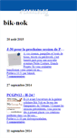 Mobile Screenshot of biknok.canalblog.com