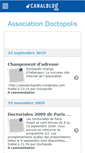 Mobile Screenshot of doctopolis.canalblog.com