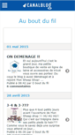 Mobile Screenshot of coboutdufil.canalblog.com