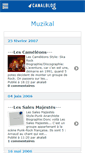 Mobile Screenshot of muzikal.canalblog.com